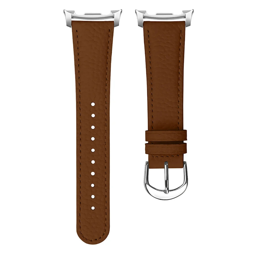 Leather Strap for Samsung Galaxy Watch 8 44mm 40mm Classic Wriststrap Quick Releas Bracelet Band for Watch 8 Classic Accessories