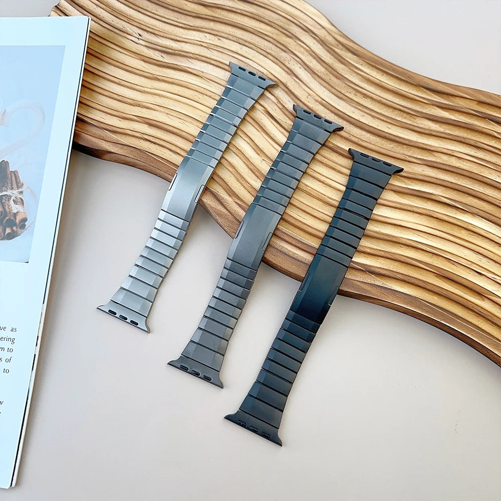 Quick Fit metal watch band for Apple Watch Ultra 2 1 49mm 10 46mm Stainless Steel band for Series 9 8 7 6 5 4 45mm 44mm band