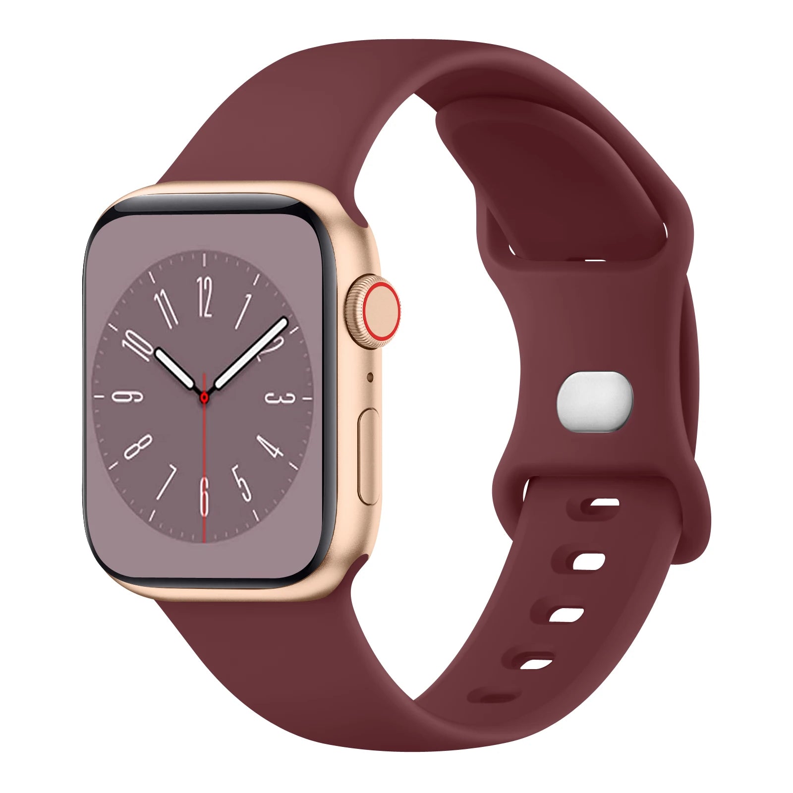 Soft Silicone band for Apple Watch 10 9 8 7 6 5 4 3SE band for Apple Watch Ultra 49mm 45mm 46mm 41mm 40mm 44mm 38mm 42mm Band