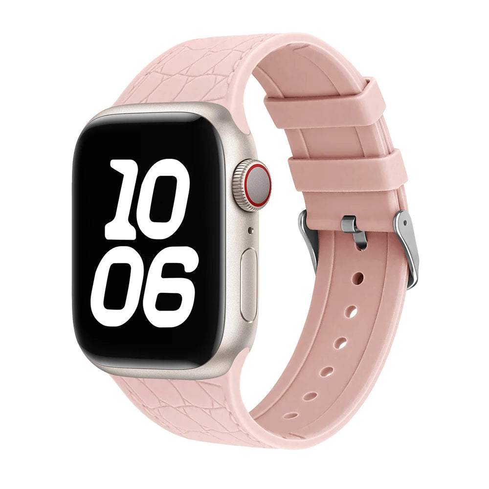 Silicone band for Apple Watch band 46mm 40mm 44mm 41mm 45mm 42mm band Correa Apple Watch Series 10 SE 9 8 7 6 5 3 Ultra 2 49mm