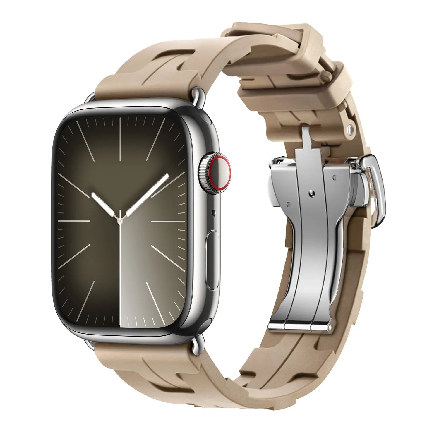 Kilim Single Tour band For Apple Watch band 45mm 44mm 41mm 38mm Folding Buckle Silicone band Apple Watch 10 46mm 42mm Ultra 2 49mm