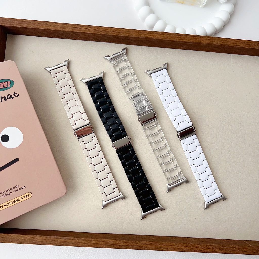 Resin strap For Samsung Galaxy watch 8 40mm 44mm smartwatch bracelet correa for Galaxy watch 8 Classic 46mm Bands Accessories