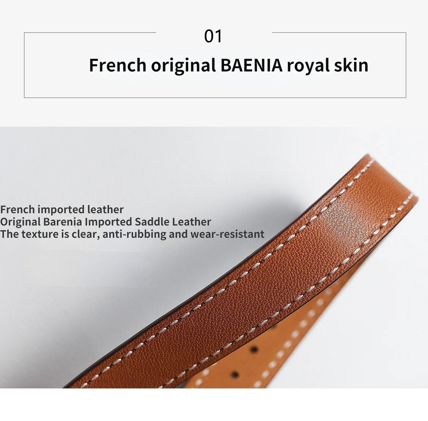 Double loop Slim Leather band for Apple Watch band Ultra 2 49mm Series 10 46mm 41mm 42mm 44mm 45mm band for Apple Watch 9 8 7 6 SE 5 4