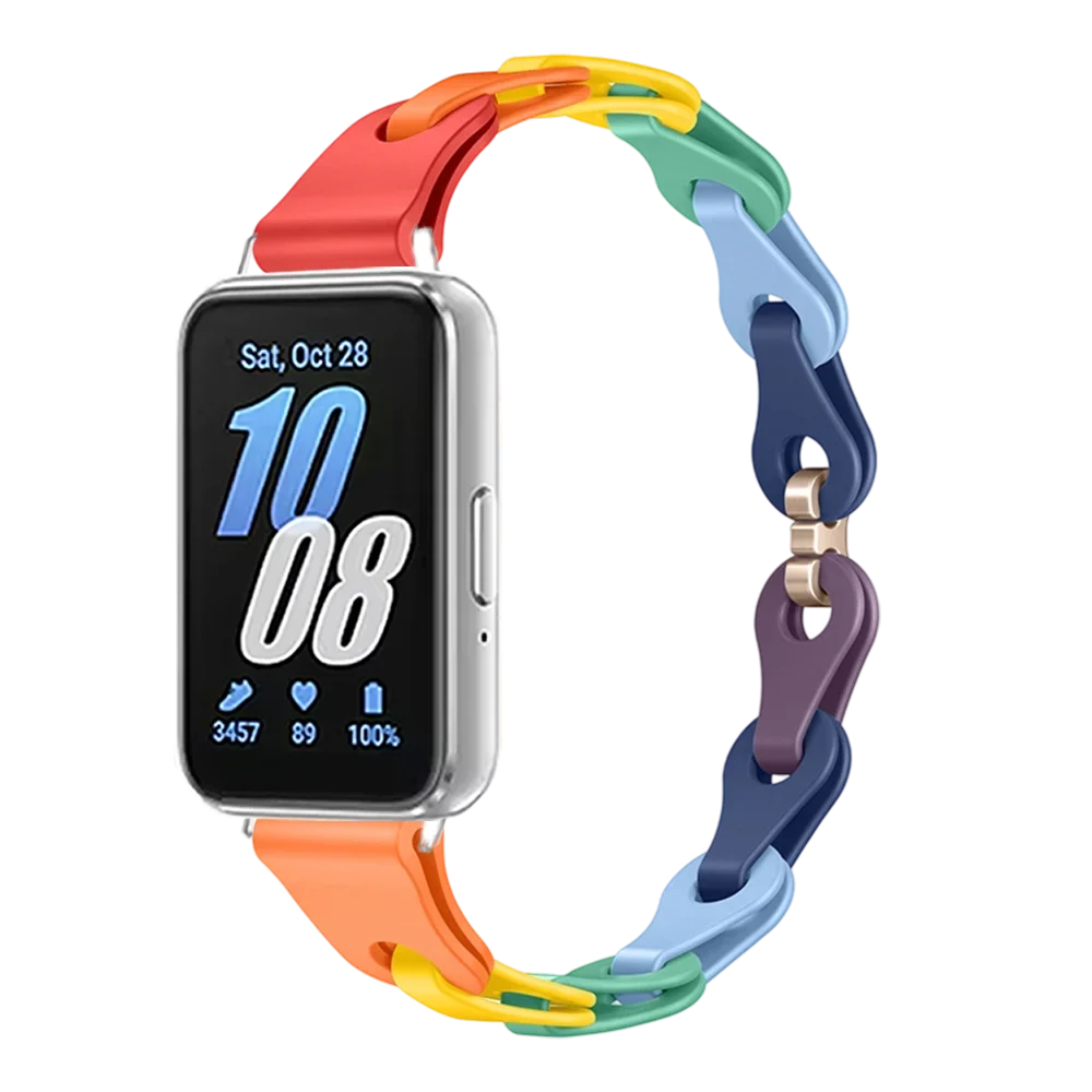 Strap Samsung Galaxy Fit 3 Hollow Bracelet Colorful Fashion Replacement Wristaband for Samsung Galxy Fit 3