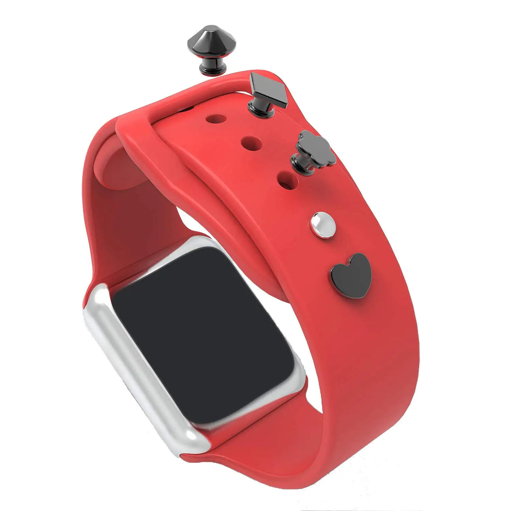 Jewelry Charms for Apple Watch band Series Ultra 9 8 7 6 5 4 SE band metal decoration for Samsung Galaxy watch 4 5 pro band