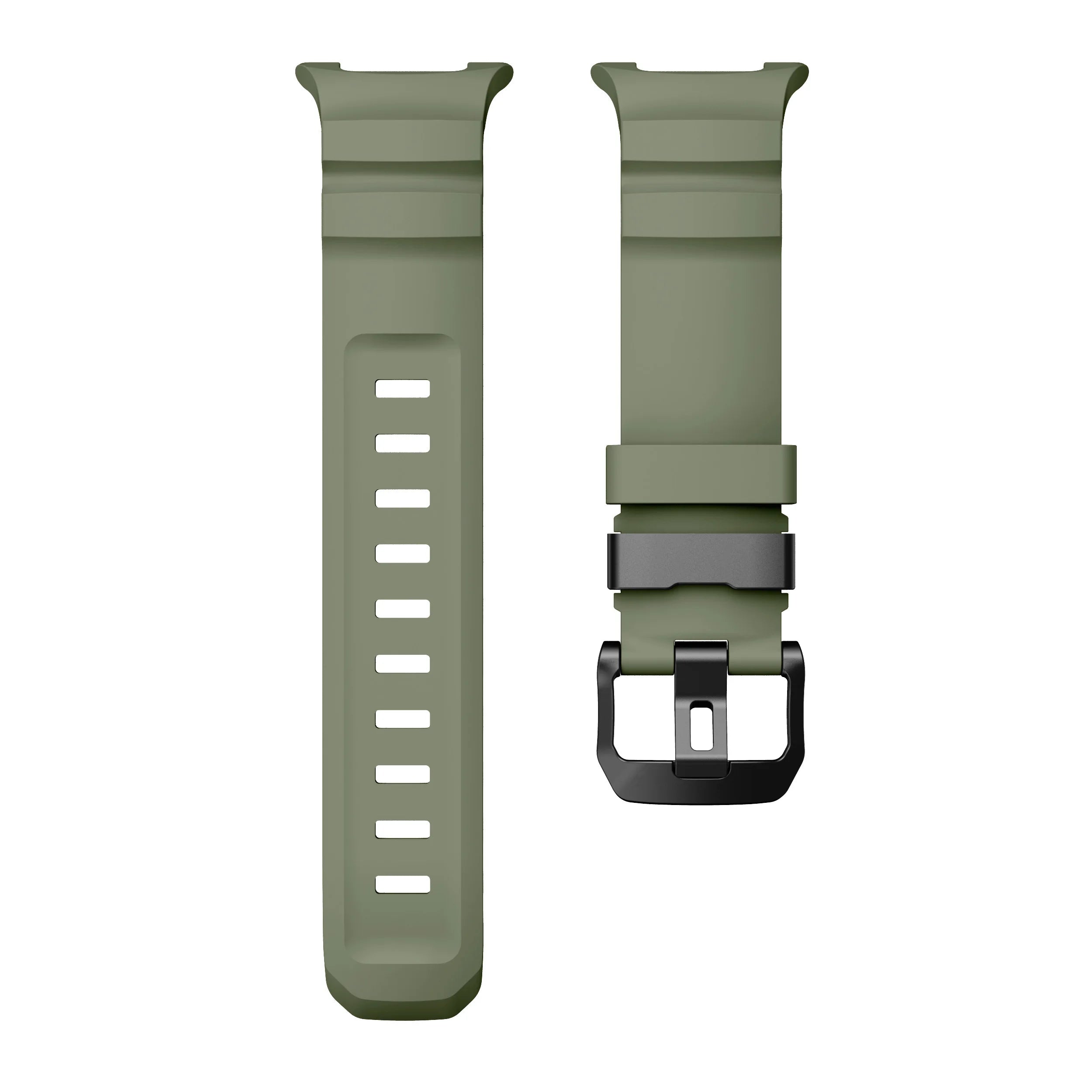 Trail Silicone Band for Samsung Galaxy Watch 8 Strap 44mm 40mm No Gaps Bracelet for Galaxy Watch 8 Classic 46mm Sport Wristband