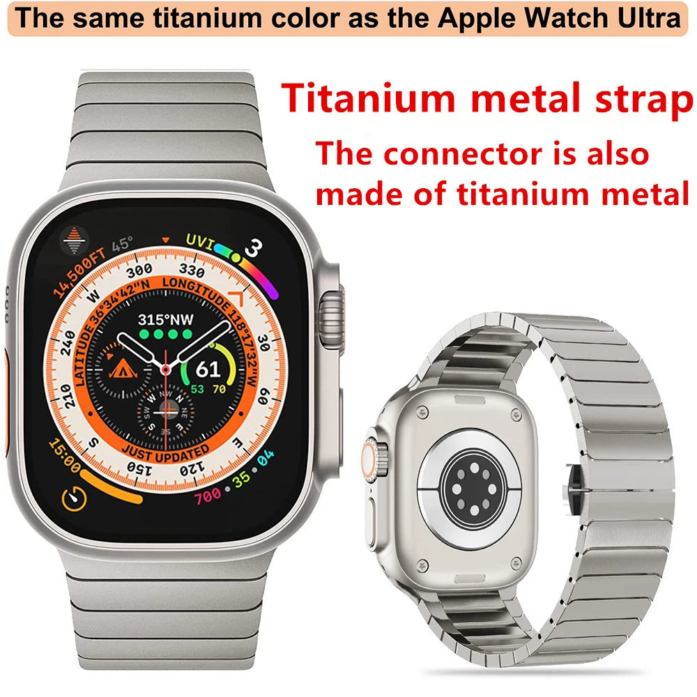 Metal band For Apple Watch 46mm band Stainless Steel watch band For Apple Watch Series 11 10 Ultra 49mm 42mm 44mm 45mm 40mm Business Correa