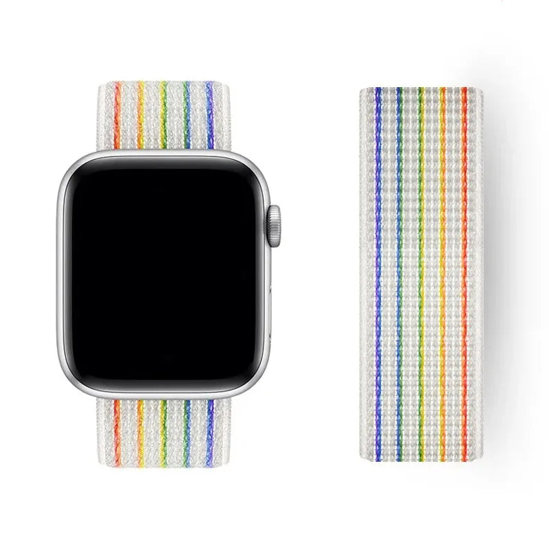band For Apple Watch 11 band 10 8 9 7 6 5 SE Ultra 3 49mm 46mm Apple Watch 44mm 42mm 45mm 41mm 40mm Sport Loop band Correa wristband