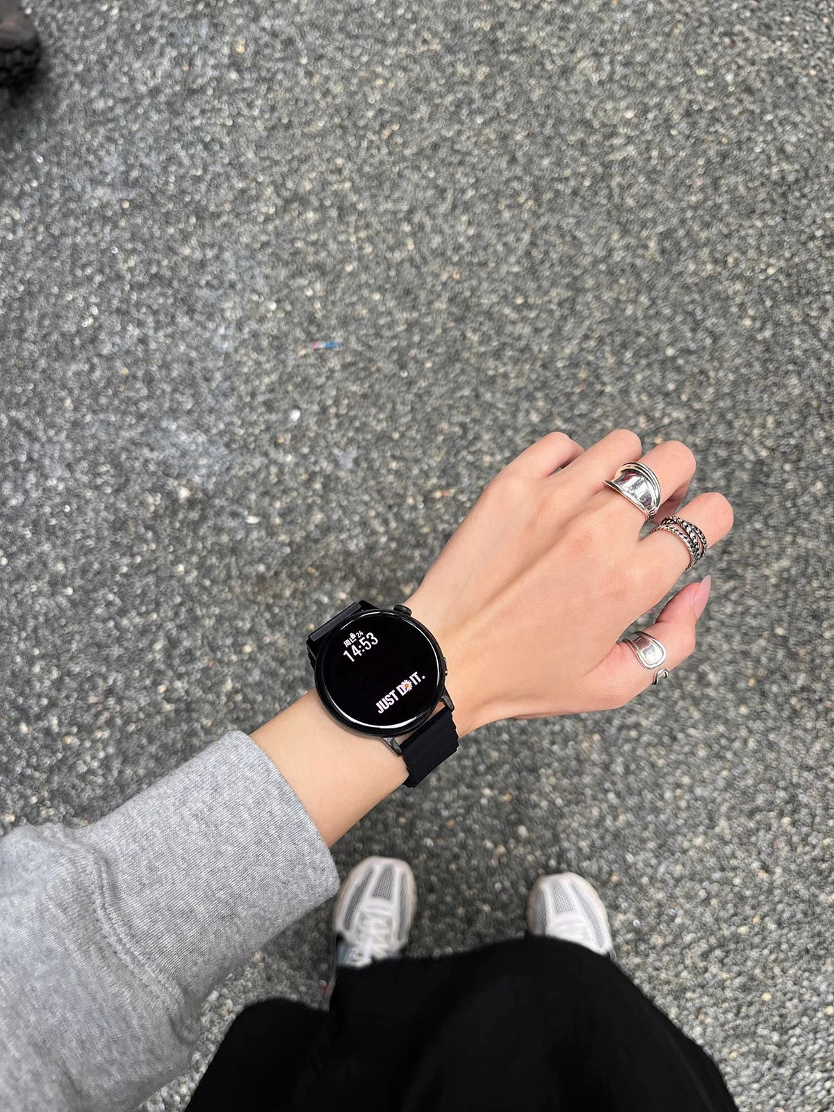 Ocean Silicone Loop Strap For Samsung Galaxy Watch 7 6 5 40mm 44mm Adjustable Bracelet Watchband For Galaxy 4 6 Classic 20/22mm