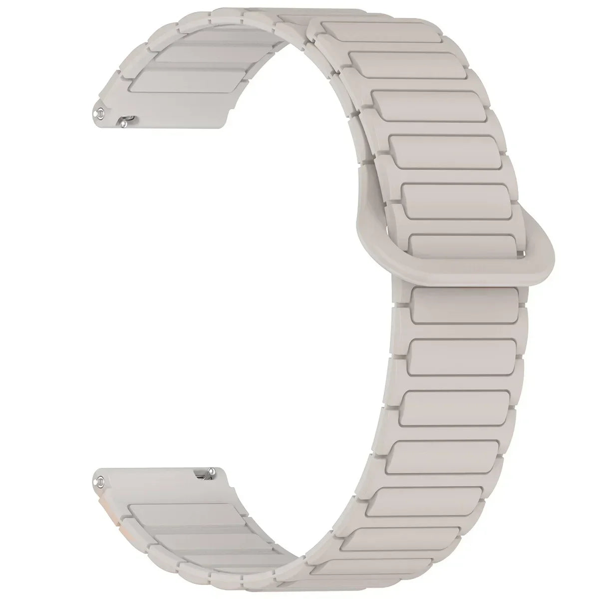 18mm 20mm 22mm Magnetic Loop Band for Samsung Galaxy Watch 7 6 5 4 44/40mm 6Classic Silicone Strap for Huawei Watch GT5 46mm