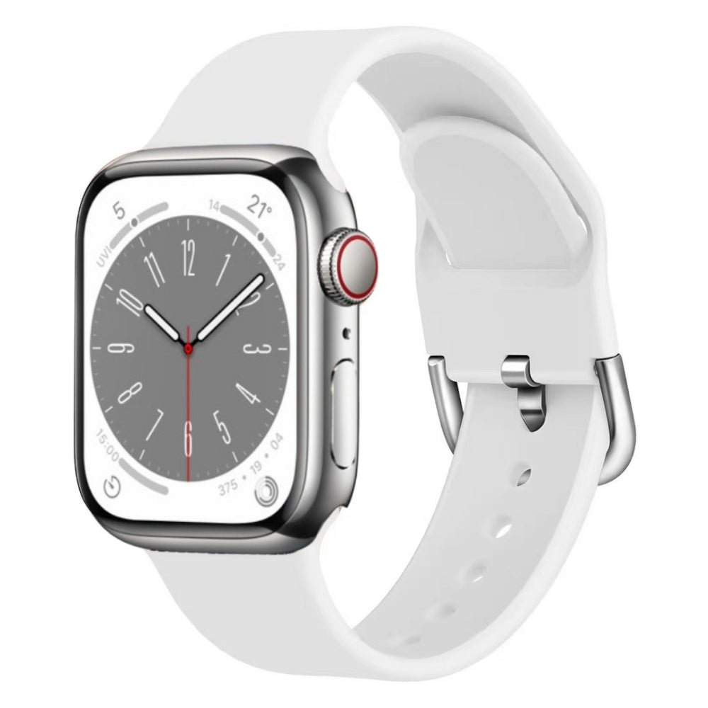 Silicone band for Apple Watch band 46mm 42mm 45mm 41mm 44mm 46mm band Wristband Apple Watch Series 10 9 8 7 6 5 SE Ultra 2 49mm