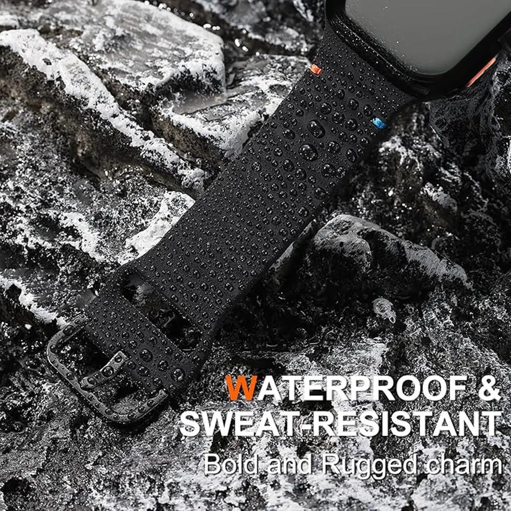 Silicone Case+band For Apple Watch Ultra 3 49mm 42mm 46mm 44mm 40mm 45mm 41mm band cover for Apple Watch Series 11 10 SE 3 9 8 7