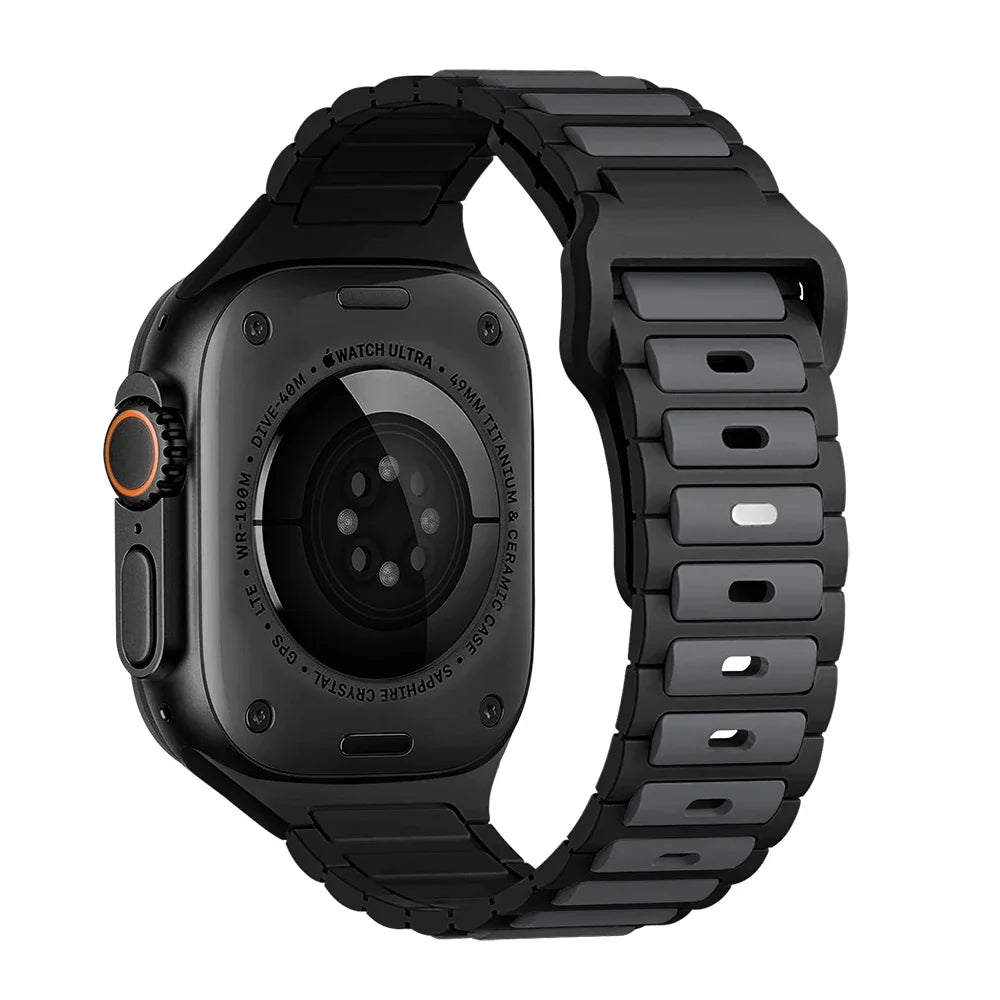 Silicone band for Apple Watch 10 band 46mm 45mm 44mm 49mm 42mm 40mm 38mm correa band Apple Watch Series 9 8 7 6 5 SE Ultra 2 band