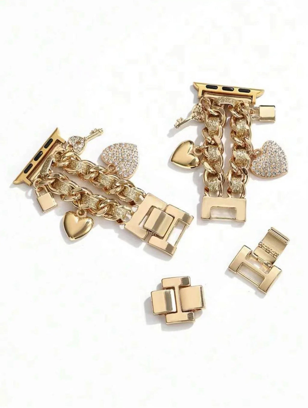 New Bilng metal leather band link For Apple Watch band Series 11 10 8 7 6 3 4 5 9 40mm 41mm 38mm 42mm 44mm 45mm 46mm band