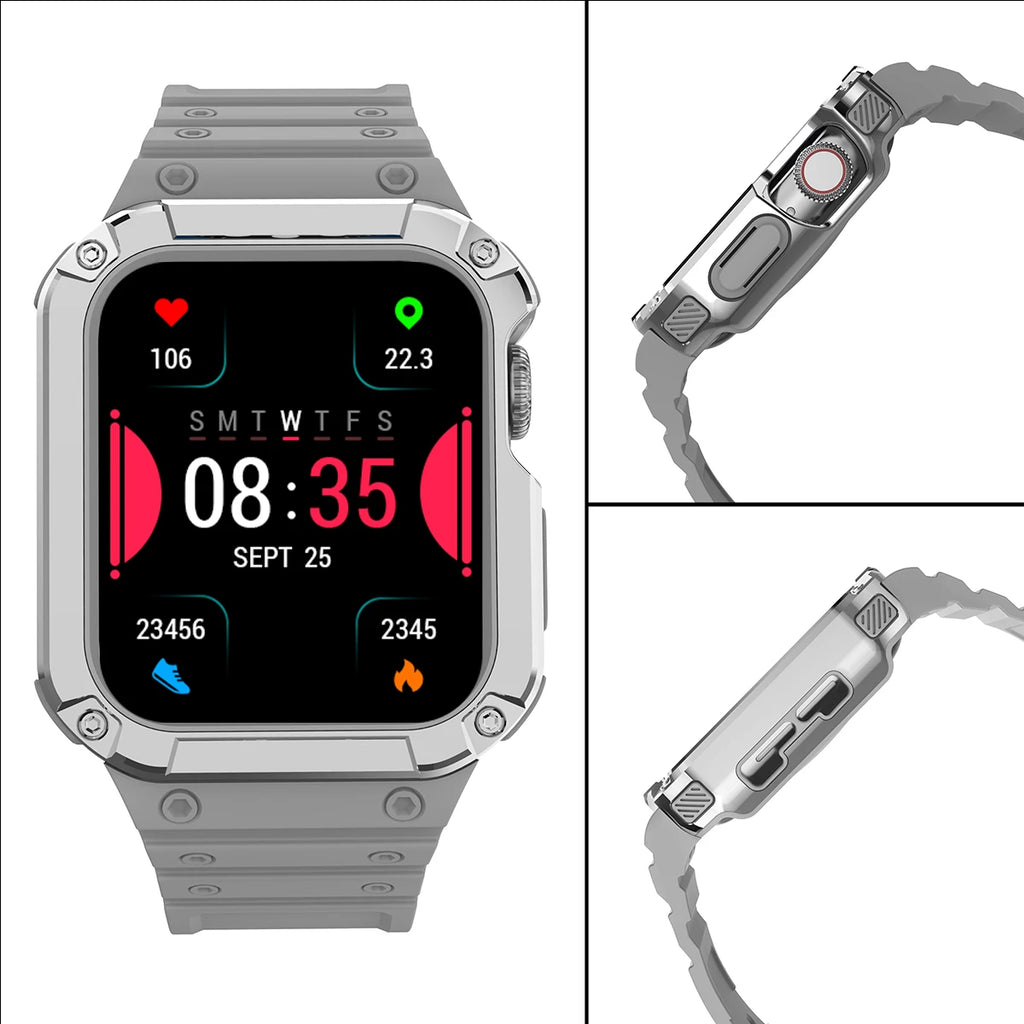 Band Case for Apple Watch 45mm nmm 49mm 44mm 41mm 40mm band TPU for Apple Watch Ultra 7 8 6 5 4 Wristband Sport band Accessories