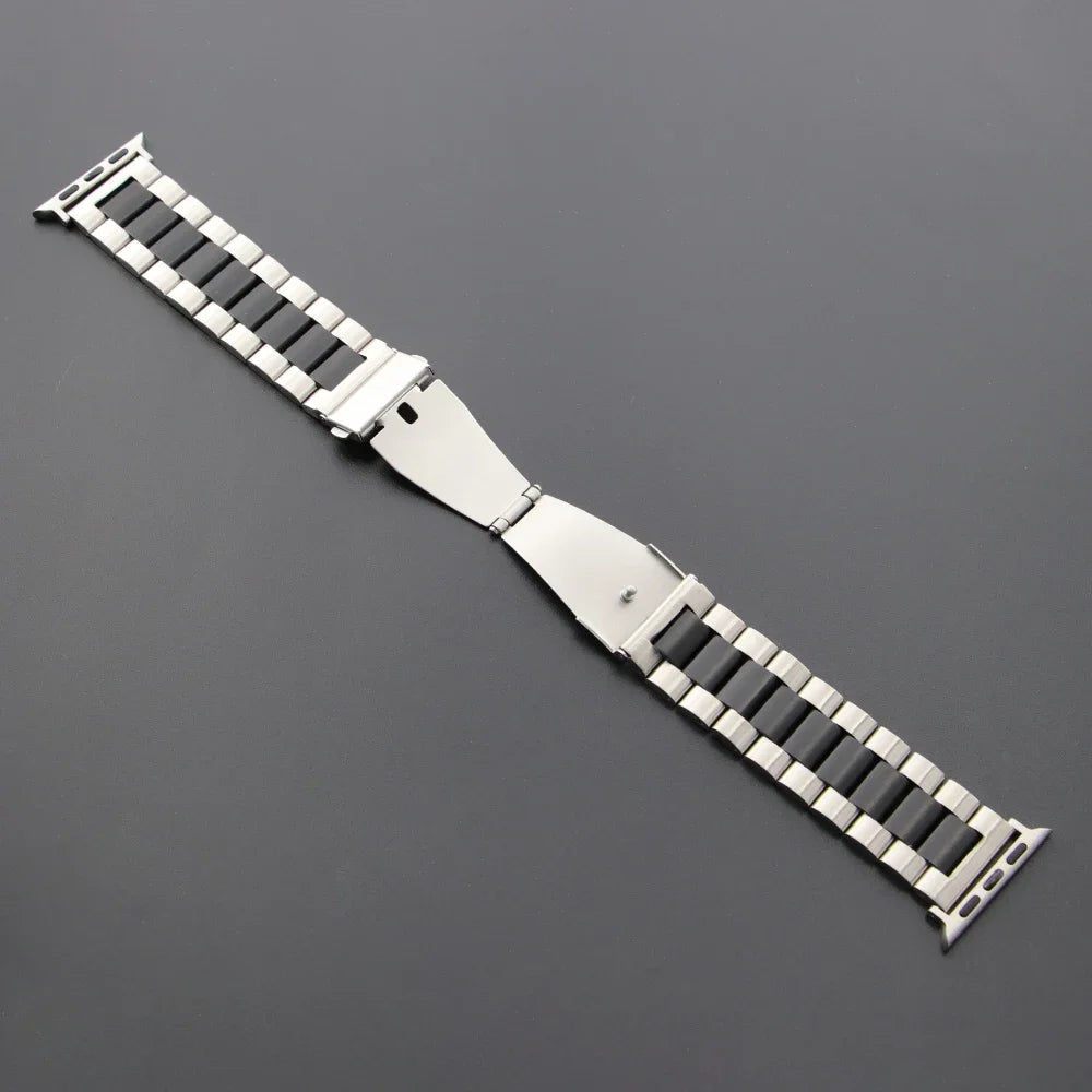 Metal Stainless Steel band for Apple Watch band Ultra 3 2 49mm 46mm 42mm 45mm 44mm 41mm band Apple Watch Series 11 10 9 8 7 6 SE 5 4