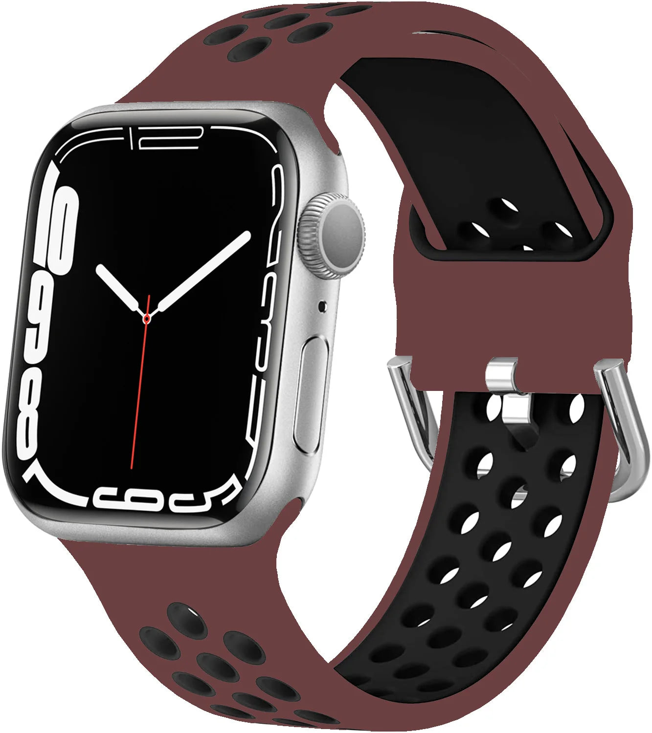 Silicone band For Apple Watch band 44mm 40mm 45mm 49mm 41mm 38mm 42mm 44mm band Apple Watch Ultra 2 Series 7 3 4 5 6 SE 8 Bands