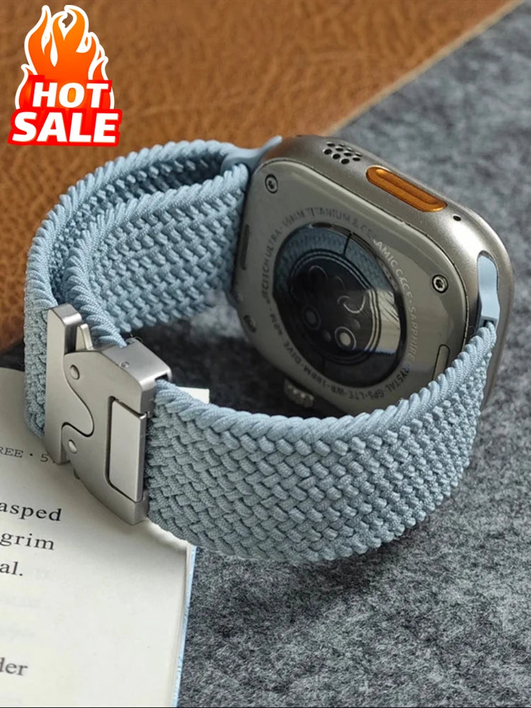 Parachute band for Apple Watch band 46mm 42mm 45mm 44mm 41mm Braided band Correa Apple Watch Series 10 9 8 SE 5 6 7 Ultra 2 49mm