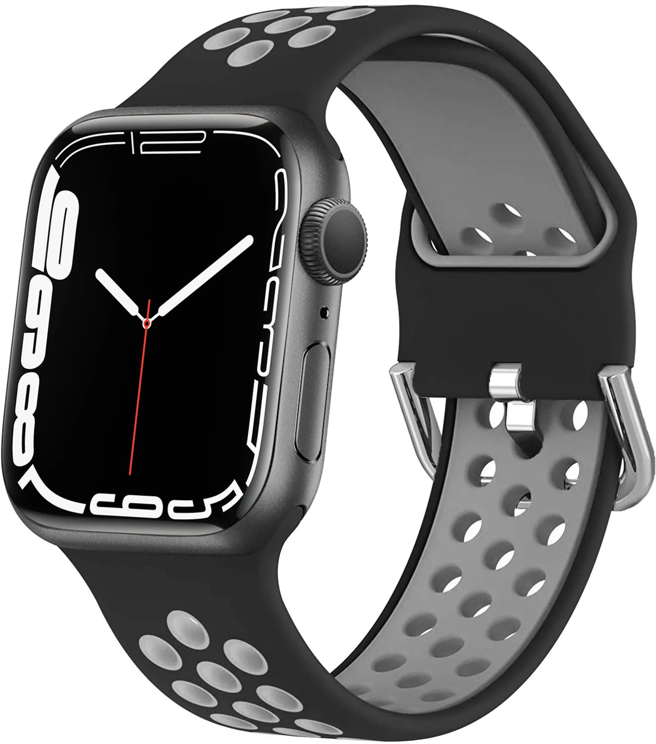 Silicone band For Apple Watch band 44mm 40mm 45mm 49mm 41mm 38mm 42mm 44mm band Apple Watch Ultra 2 Series 7 3 4 5 6 SE 8 Bands