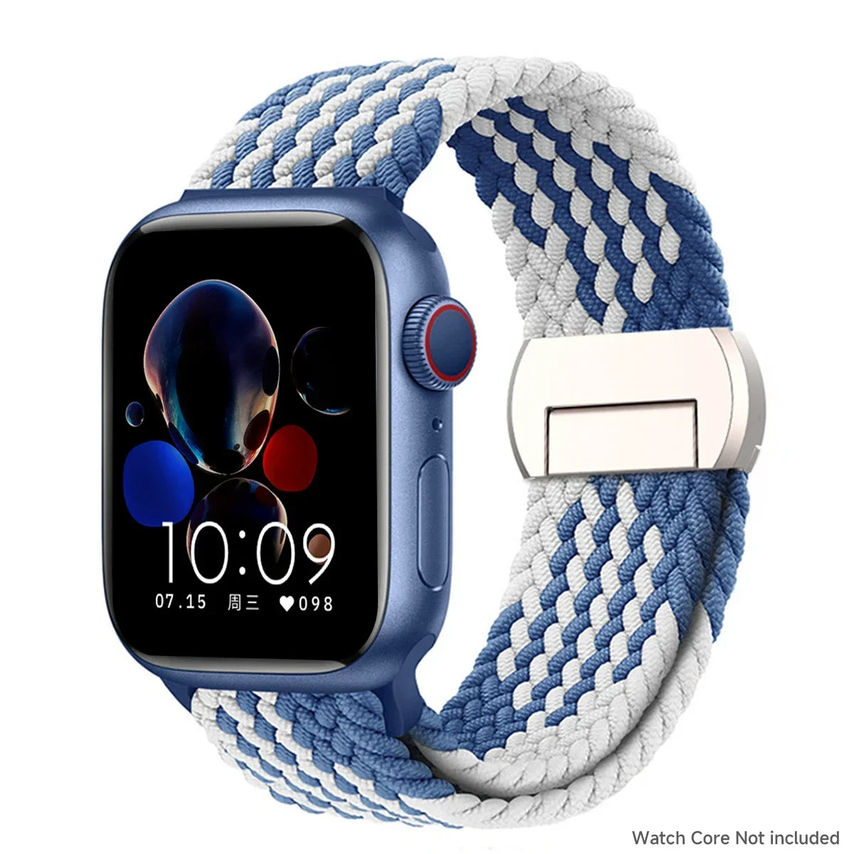 Braided band For Apple Watch band 44mm 40mm 45mm 49mm 41mm 38mm buckle band Apple Watch Series SE 10 9 8 7 6 Ultra 2 Magnetic Band