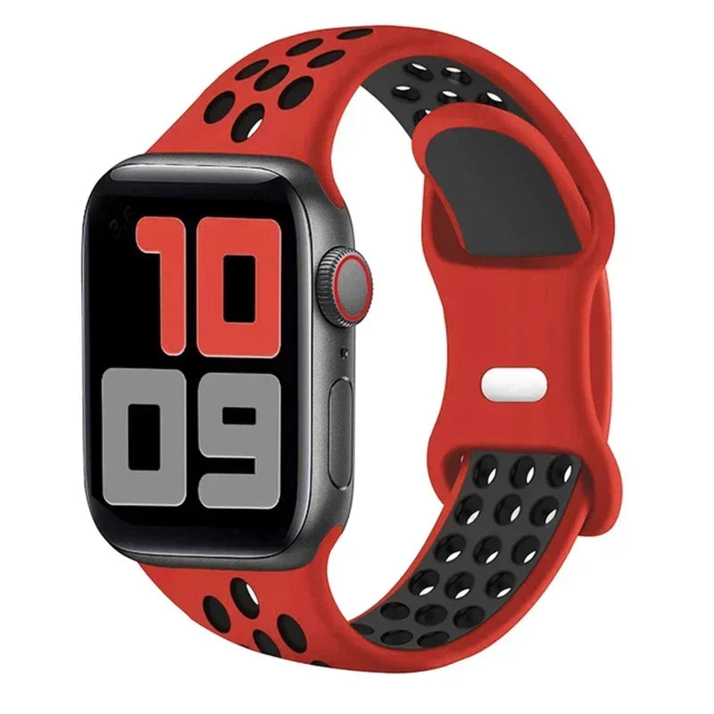 Sport Silicone band For Apple Watch band 45mm 44mm Ultra 2 49mm 40mm 41mm 38mm 42mm 46mm Pride band Series 10 9 8 SE 7 6 Band