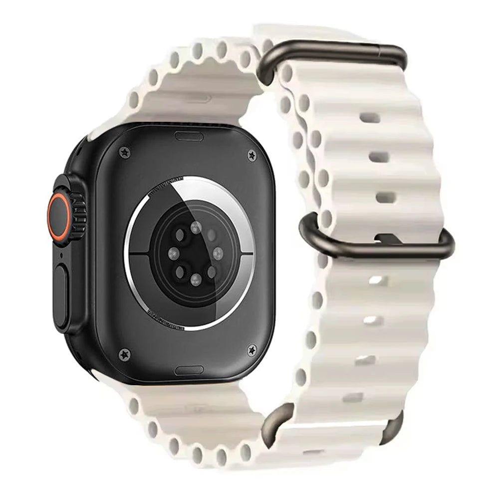 Ocean band for Apple Watch Ultra 3 2 49mm 46mm 45mm 44mm 42mm 40mm 41mm band correa Apple Watch Series 11 10 9 7 8 5 6 SE Sport band