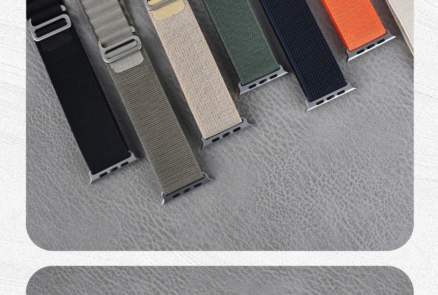 2025 New Suitable for Apple Watch High Quality Nylon band Alpine Loop For Watch Series 10 9 8 7 Ultra 2 band Apple Watch 49mm 46mm