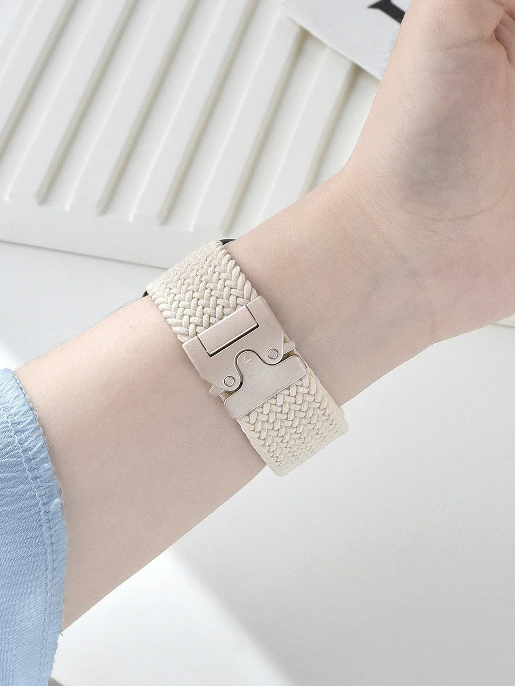 For Apple Watch Ultra 3 2 49mm 46mm 44mm 45mm 42mm 40mm 41mm Braided and Solo Loop Parachute button band Series 11 10 9 SE 8 7 6 5