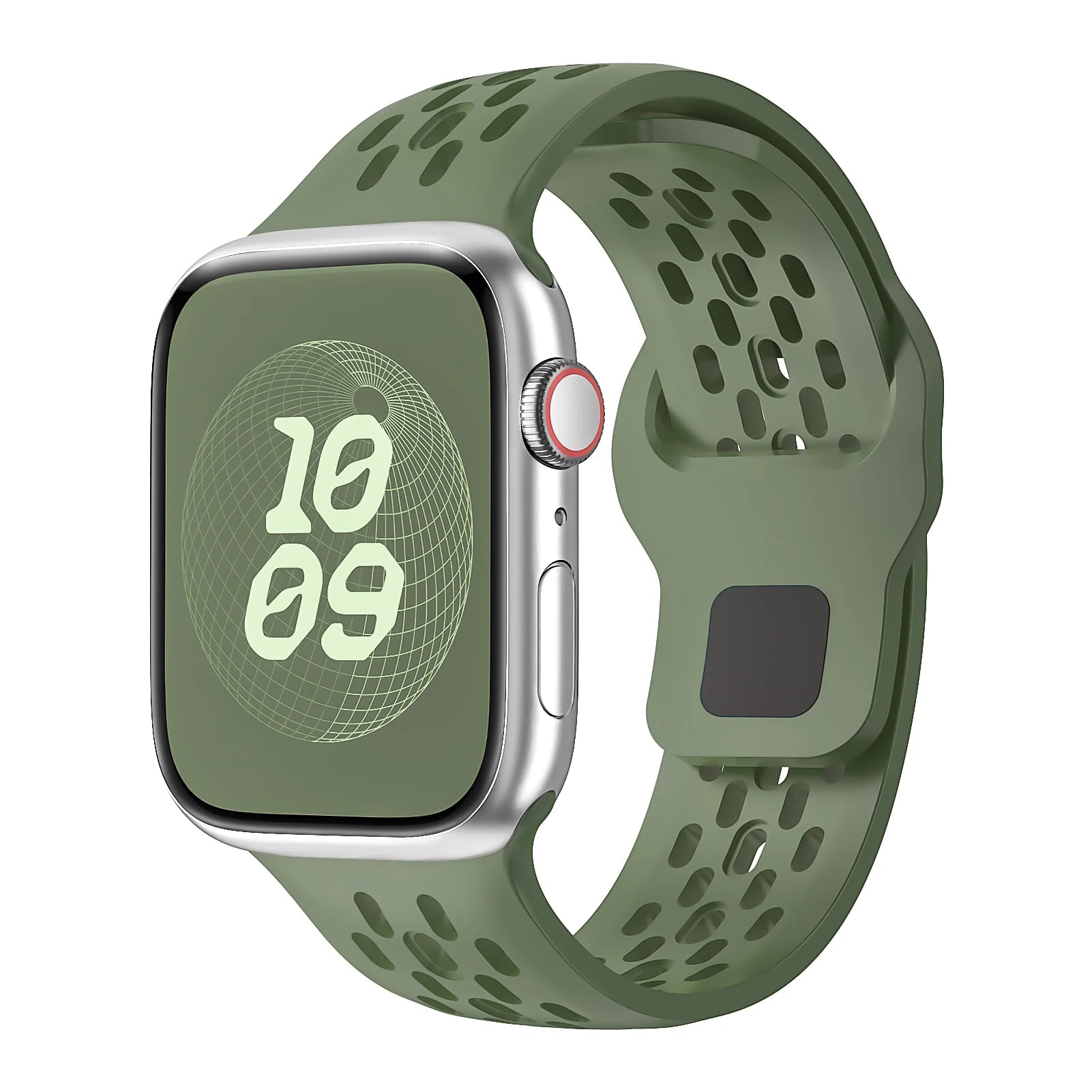 Silicone band For Apple Watch band 45mm 41mm 44mm 49mm 40mm 42mm 46mm band correa Apple Watch Series 11 10 9 8 7 6 5 SE Ultra 3