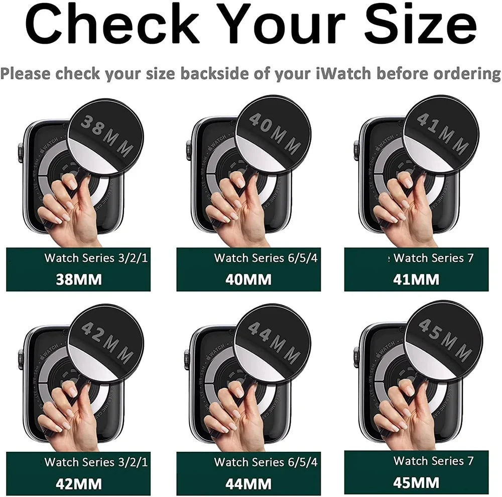 2PCS Connector For Apple Watch band Series 9 8 7 6 5 4 3 SE 44mm 40mm 42mm 41mm 45mm Stainless Steel Adapter Apple Watch Ultra 2 49mm