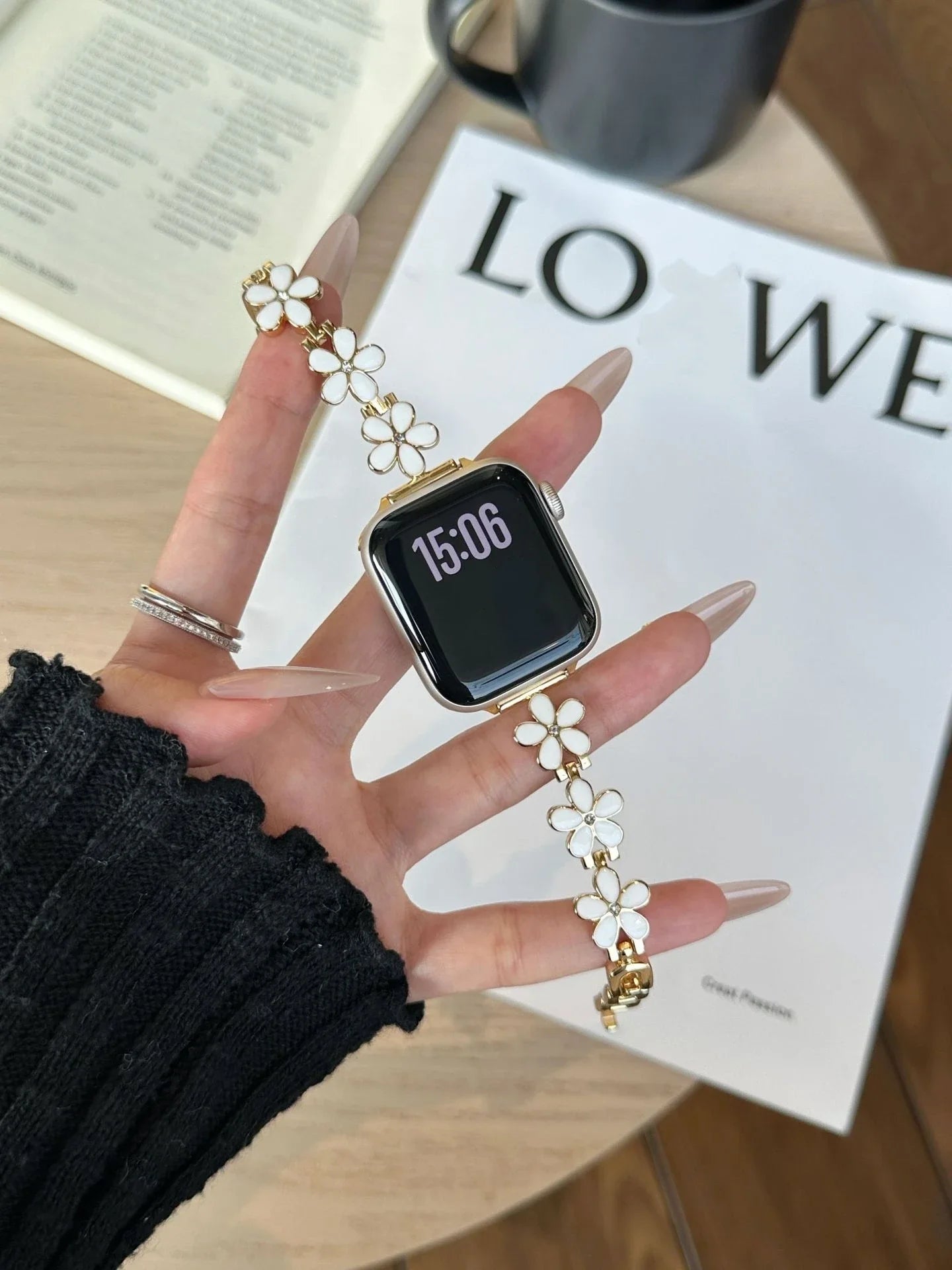 Nice Colorful metal band link For Apple Watch band Series 11 8 7 6 10 9 40mm 41mm 38mm 42mm 44mm 45mm 46mm band