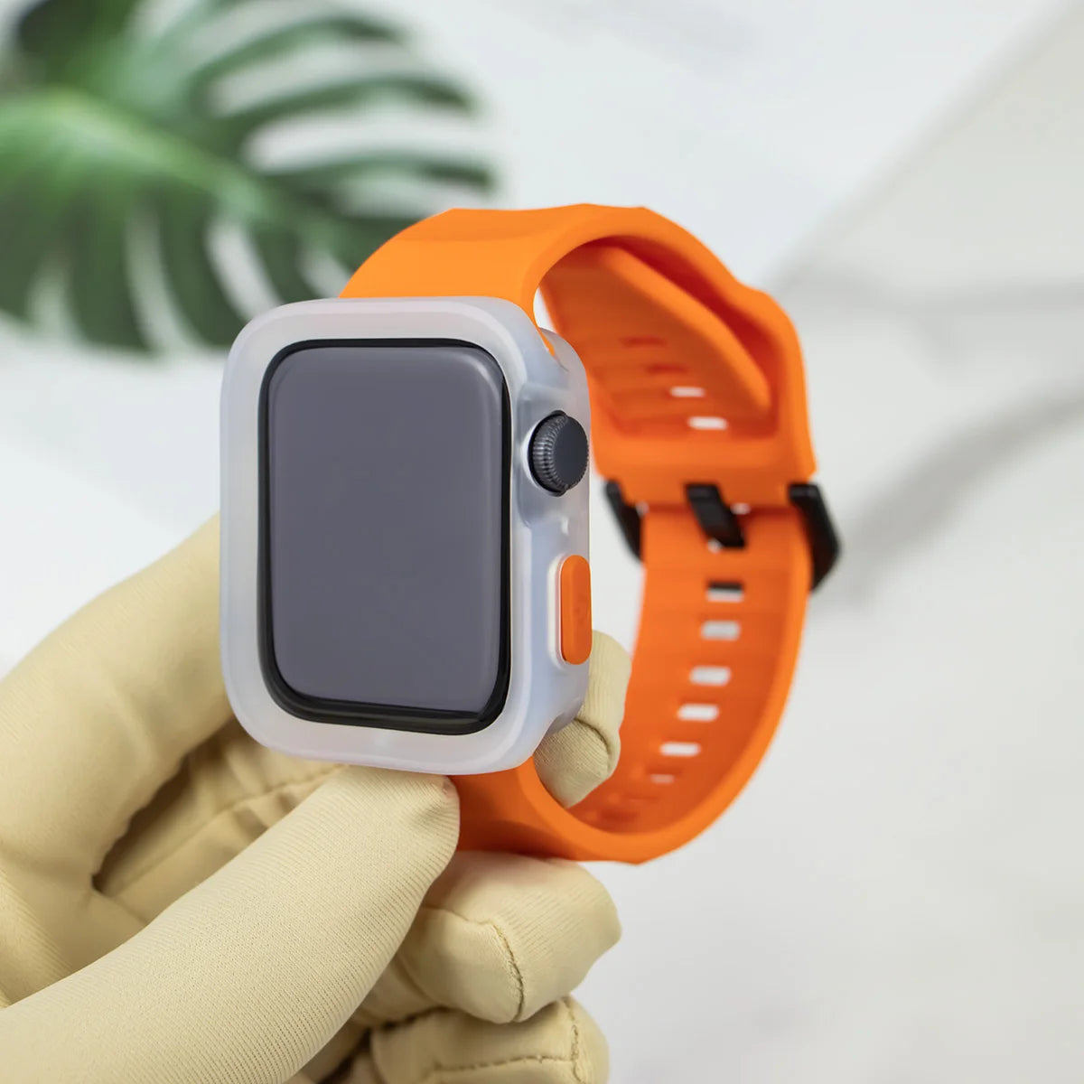 Silicone Case+band For Apple Watch band Series 10 8 9 7 6 SE 5 4 band Correa Apple Watch 46mm 44mm 40mm 45mm 41mm Ultra 49mm