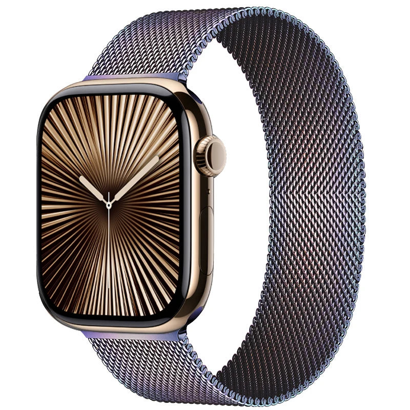 Milanese Loop band For Apple Watch 11 10 9 7 SE 6 8 46mm 42mm 44mm 45mm 40mm 41mm belt correa band Apple Watch band Ultra 3 49mm