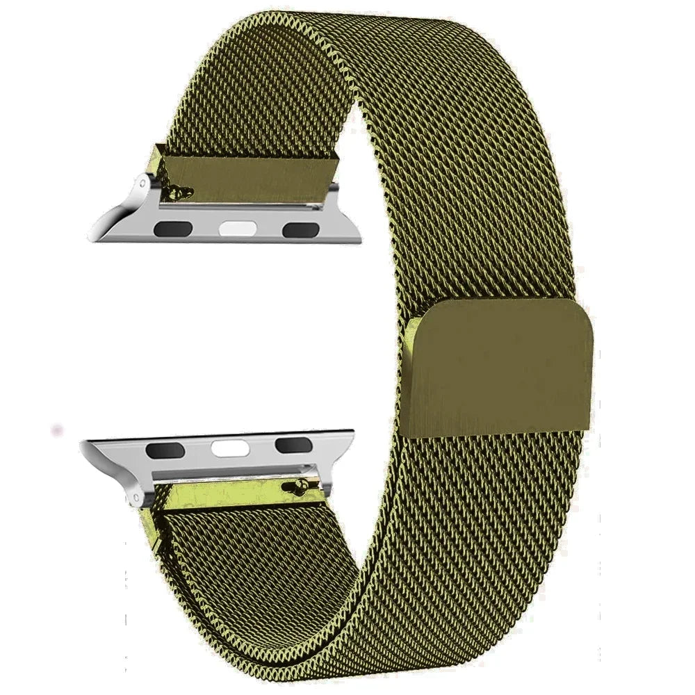Milanese Loop for Apple Watch band Ultra 3 49mm 45mm 44mm 41mm 40mm 46mm metal band Apple Watch band Series 11 10 9 8 7 6 5 4