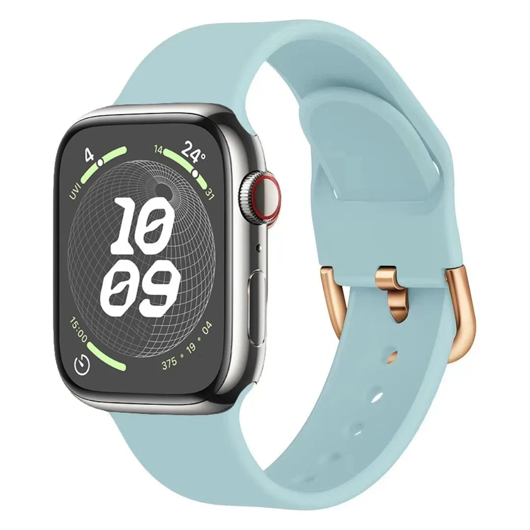 Silicone band For Apple Watch band 11 10 9 8 7 46mm 42mm 45mm 41mm Ultra 3 49mm sport band Apple Watch 6 5 4 SE 44mm 40mm Belt