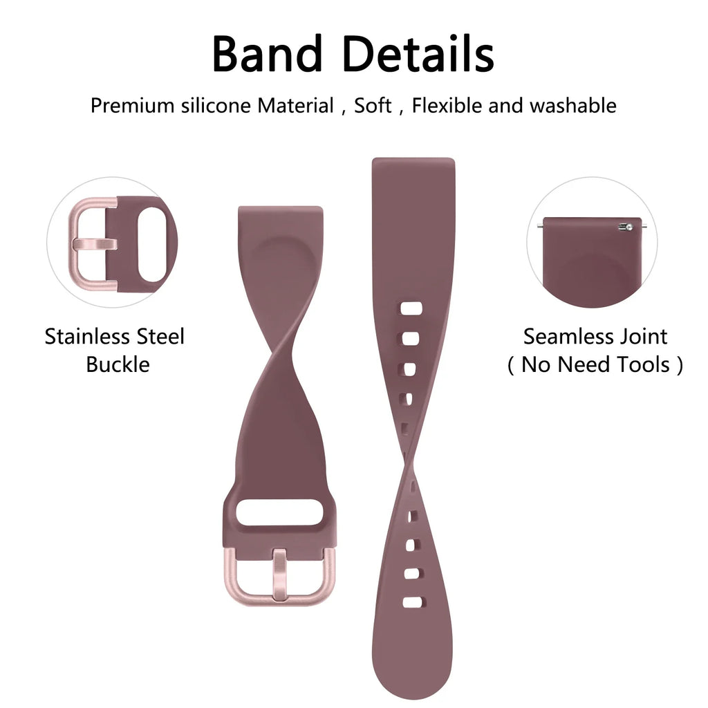 20mm Silicone Band for Samsung Galaxy Watch Active 2 40mm Strap Sport Bracelet for Samsung Galaxy Watch Active 2 44mm Watchband
