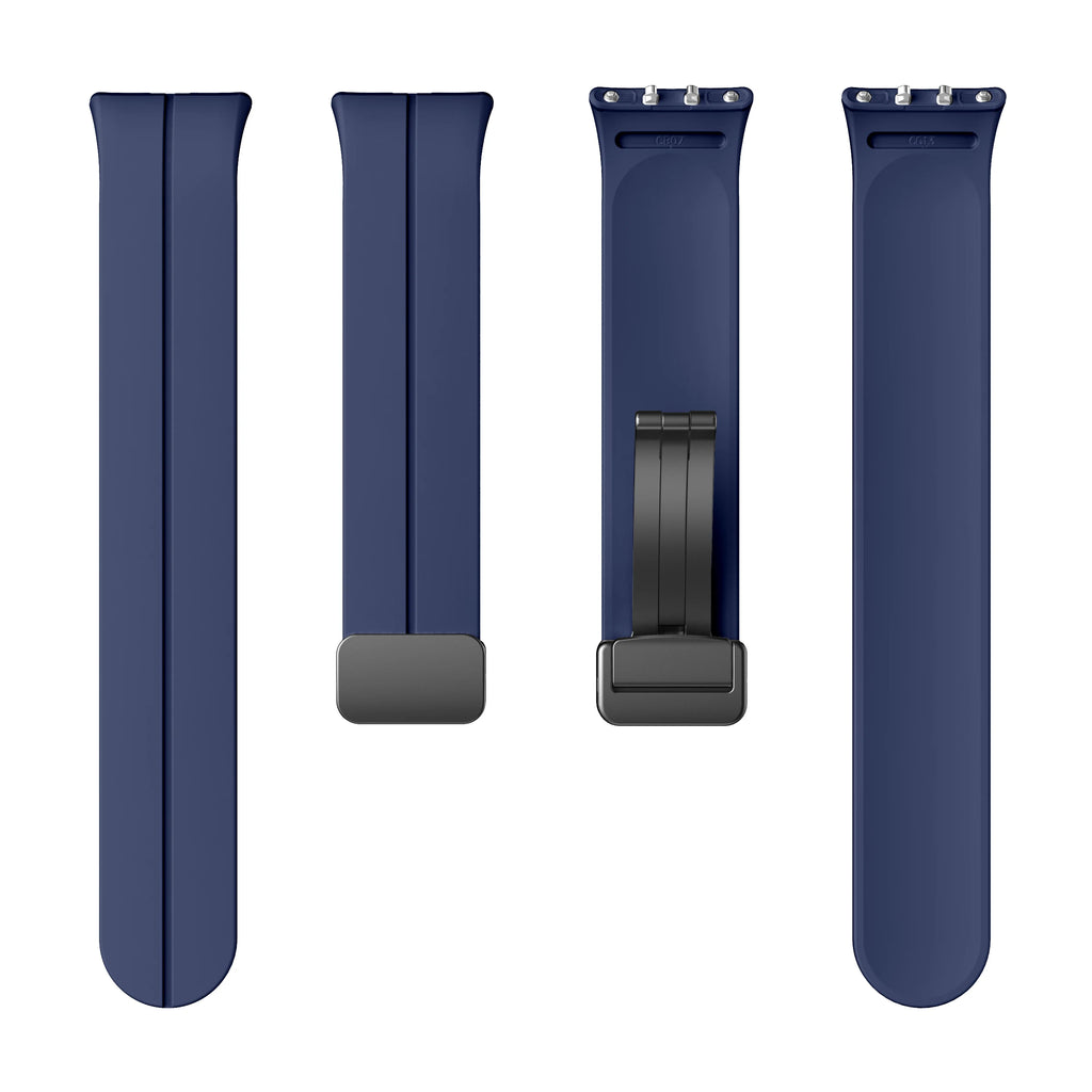 Sports Silicone Band For Samsung Galaxy Fit3 Fit 3 SM-R390 Magnetic D Buckle Strap Wristband Bracelet Replacement Accessories