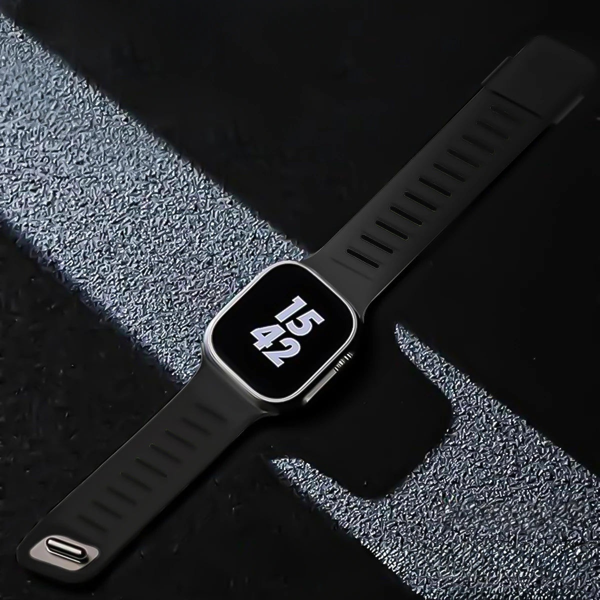 Silicone Sport band For Apple Watch Ultra 2 3 49mm band 42mm 44mm 45mm 46mm Slanted Buckle band for Apple Watch 11 10 9 8 7 6 5 4 SE 3