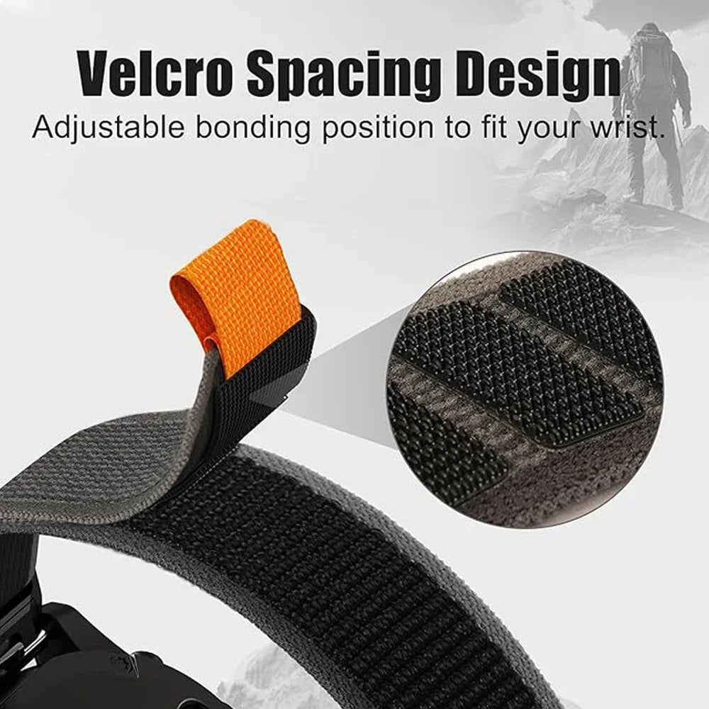 20mm 22mm Nylon Magnetic Strap For Garmin Forerunner 570/265/255/165 Music/venu 3 2/sq/sq2 Band Vivoactive 6 5 Watch Bracelet