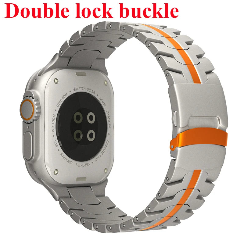 Stainless Steel band For Apple Watch Series 11 10 9 8 SE 3 46mm 45mm 42mm 44mm metal band For Apple Watch Ultra 3 2 1 49mm