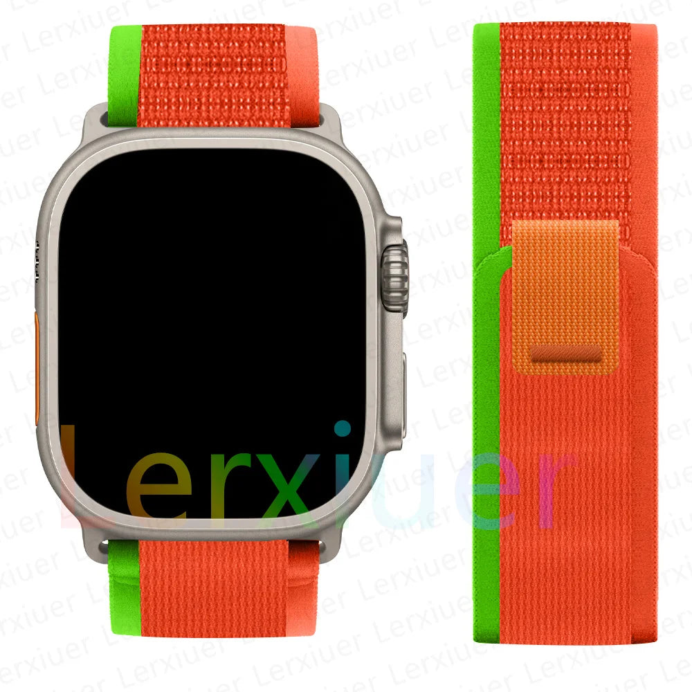 Trail loop band for Apple Watch Ultra 2 band 49mm 44mm 45mm 40mm 41mm 46mm 42mm 45mm 44mm band Apple Watch Series 10 SE 9 8 7 6 5