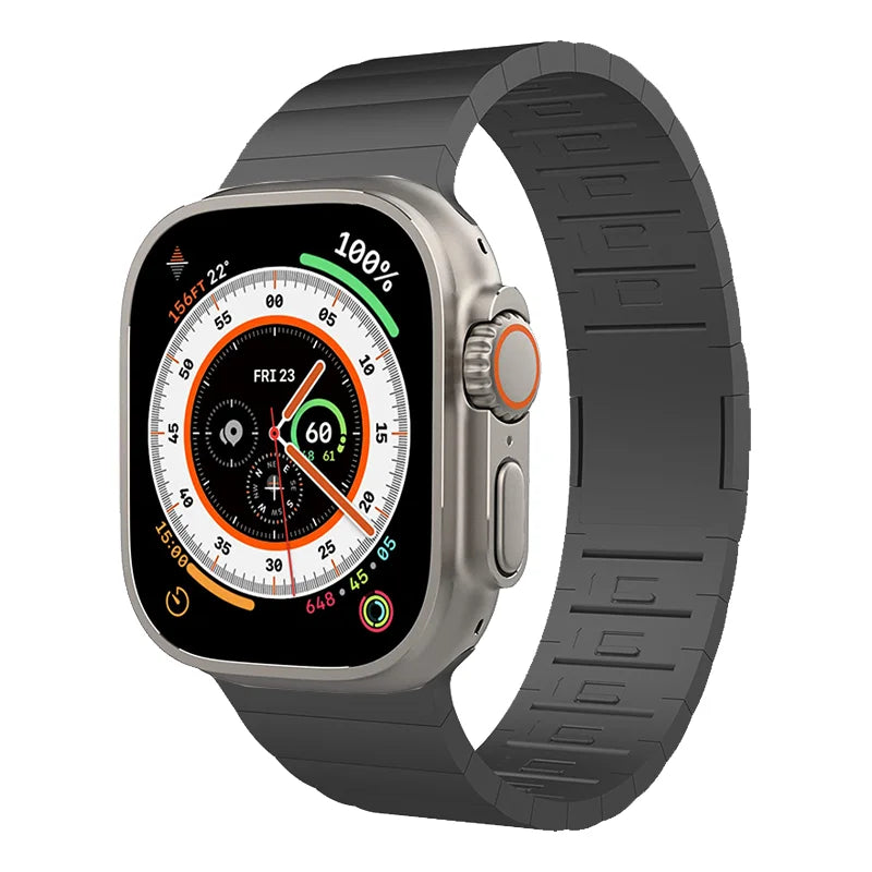 Stainless Steel band for Apple Watch Ultra band 49mm 45mm 41mm 44mm 40mm Magnetic Buckle band for Apple Watch Series 8 7 6 SE 5