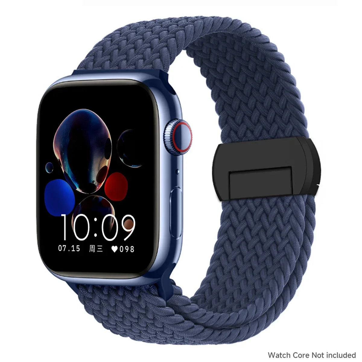 Braided band For Apple Watch band 44mm 40mm 45mm 49mm 41mm 38mm buckle band Apple Watch Series SE 10 9 8 7 6 Ultra 2 Magnetic Band