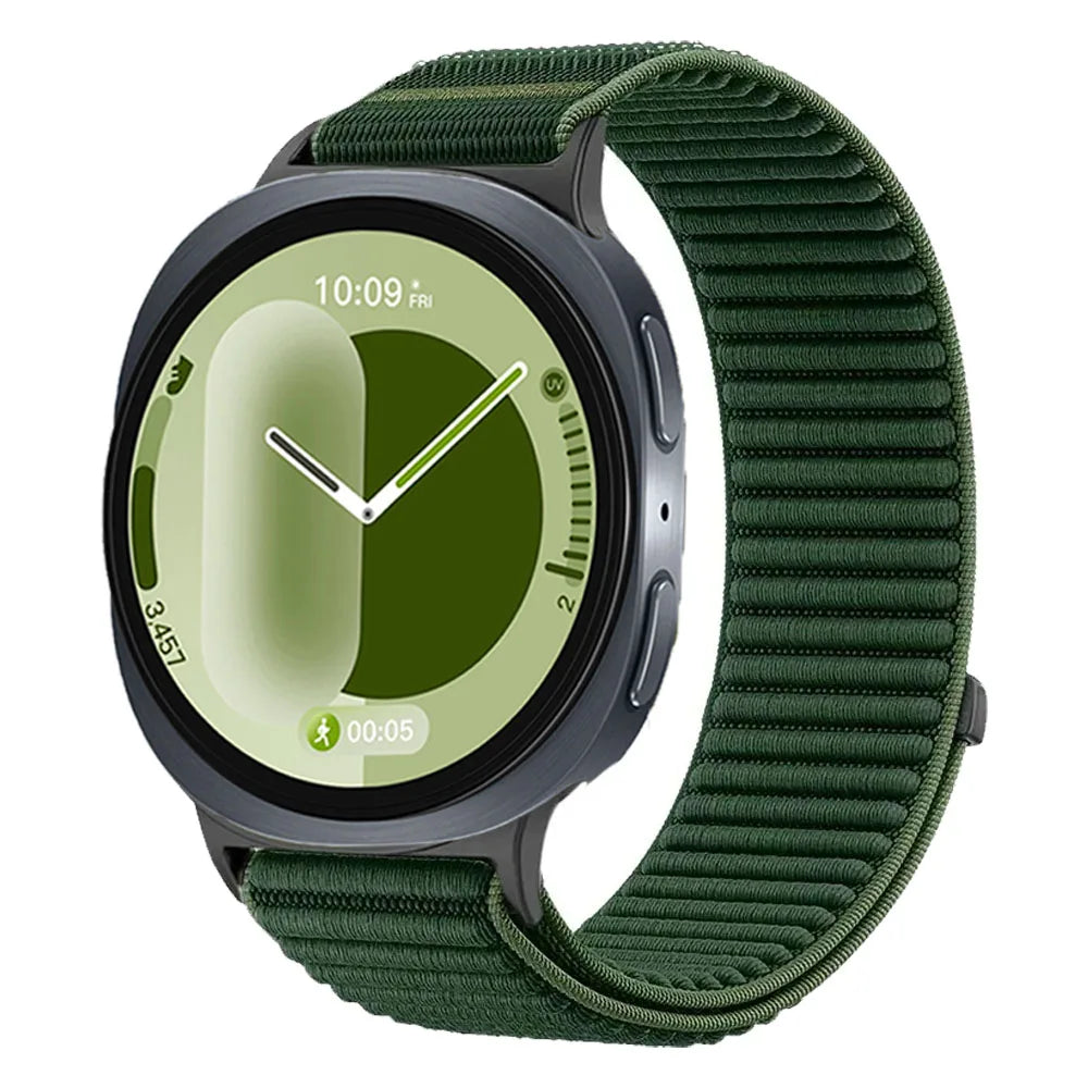 Nylon Loop Band for Samsung Galaxy Watch 8 Classic 46mm Official Original Bracelet Correa for Galaxy Watch 8 44 40mm Sport Strap