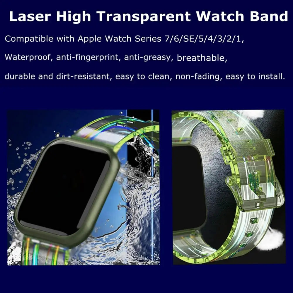 Silicone band For Apple Watch band 44mm 40mm 42mm 38mm 40mm 44mm 3 4 5 6 SE watch band correa band Apple Watch Series 7 41mm 45mm