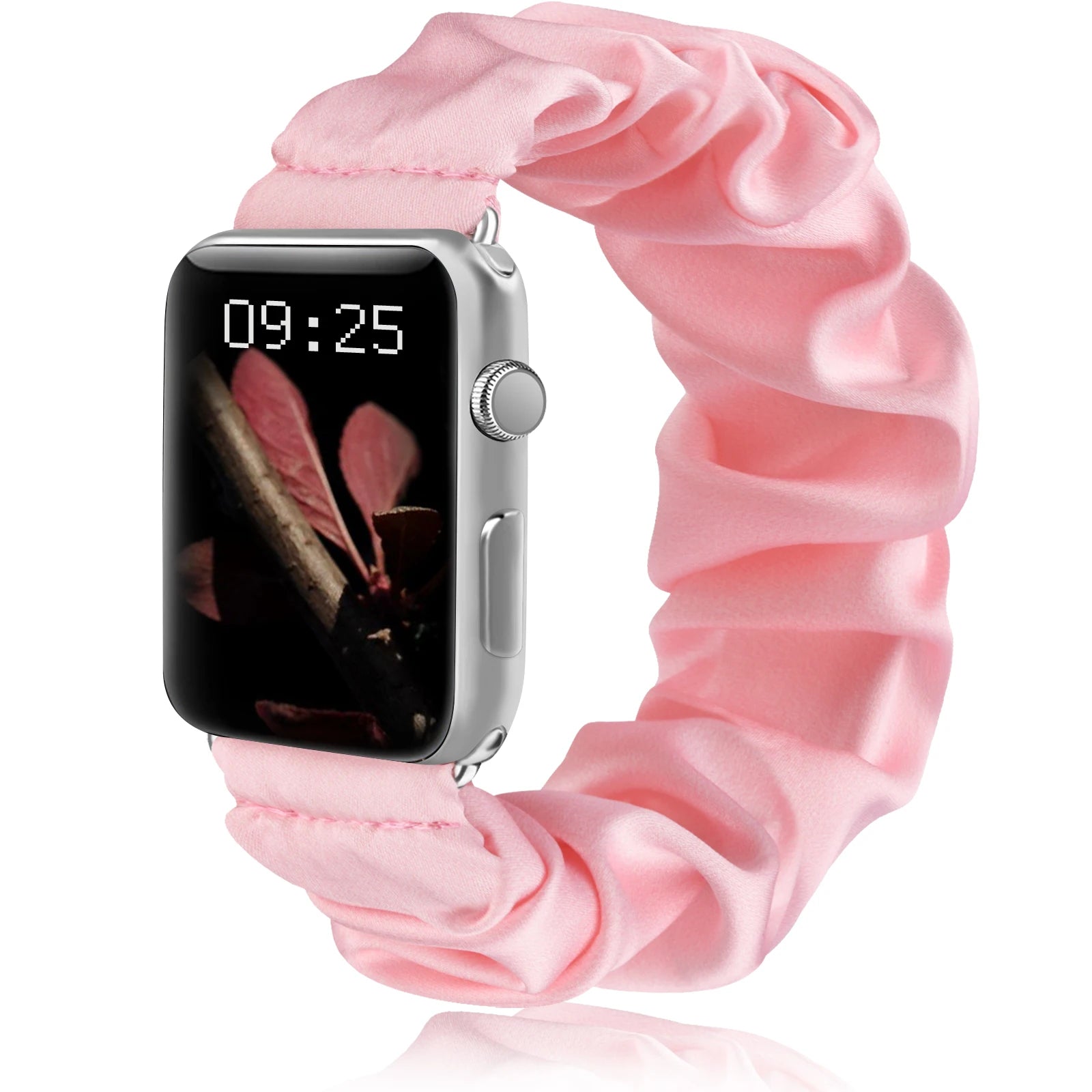 For Apple Watch band Series 8 7 SE 6 5 Ulta 49mm Elastic Scrunchie band for Apple Watch 44mm 40mm 38mm 42mm 41mm 45mm band Belt