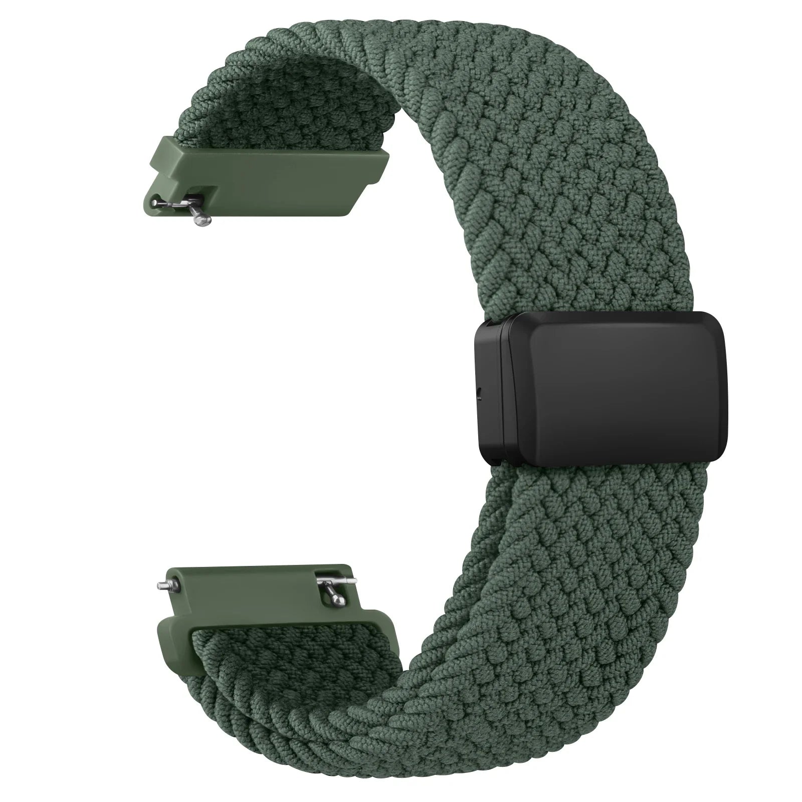 20mm Braided Magnetic Band For Samsung Galaxy Watch 7 6 5 4 40mm 44mm/Watch 4 6 Classic/Active 2/5Pro 45mm/Watch 3 41mm Strap