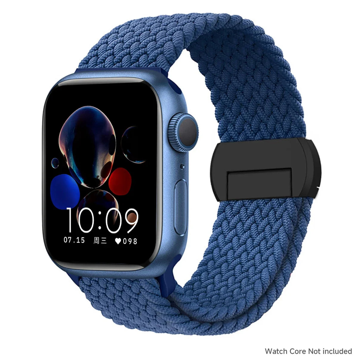 Braided band For Apple Watch band 44mm 40mm 45mm 49mm 41mm 38mm buckle band Apple Watch Series SE 10 9 8 7 6 Ultra 2 Magnetic Band