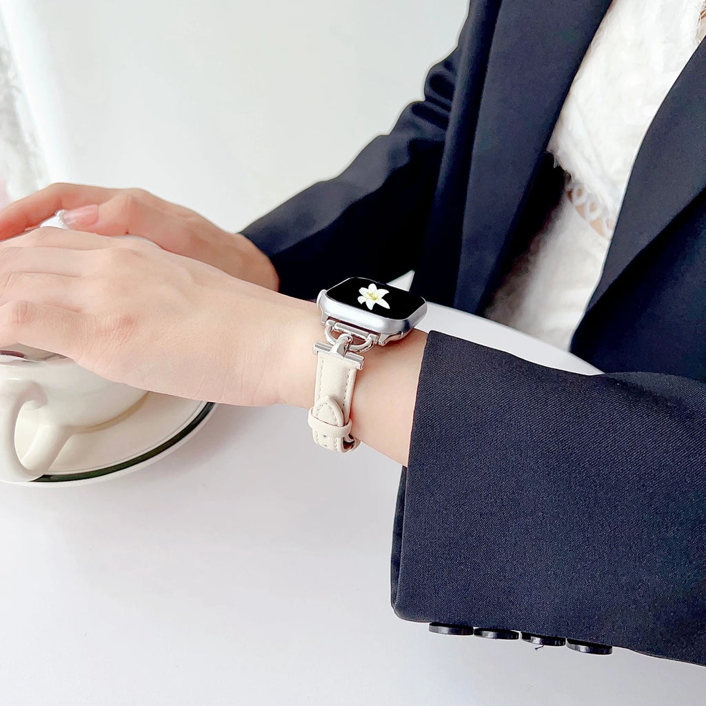 leather loop band For Apple Watch band correa Series Ultra 11 10 9 8 7 6 5 4 3 2 1 SE 38mm 40mm 41mm 42mm 44mm 45mm 46mm 49mm