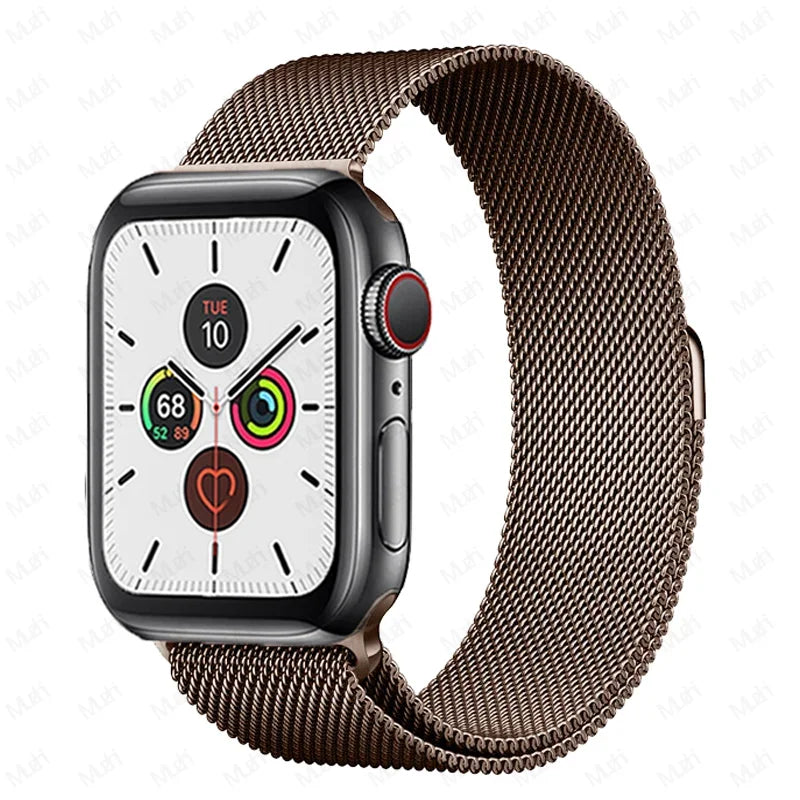 Milanese Loop for Apple Watch band 44mm 40mm 45mm 41mm 42mm 38mm 44mm band Ultra 2 49mm metal band Apple Watch Series 9 8 7 6 SE 5 4 3